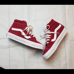 Vans Pig Suede SK8-Hi Reissue Lace Up Sneakers